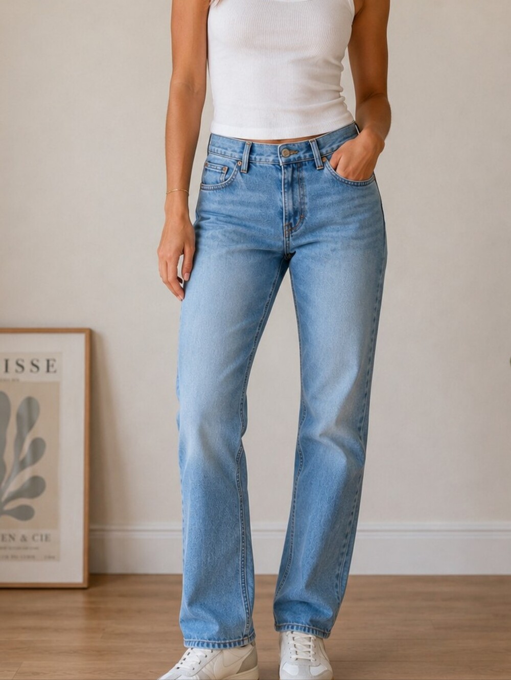 Ralph Lauren Lauren Jeans Co. Light Blue Straight Leg Jeans